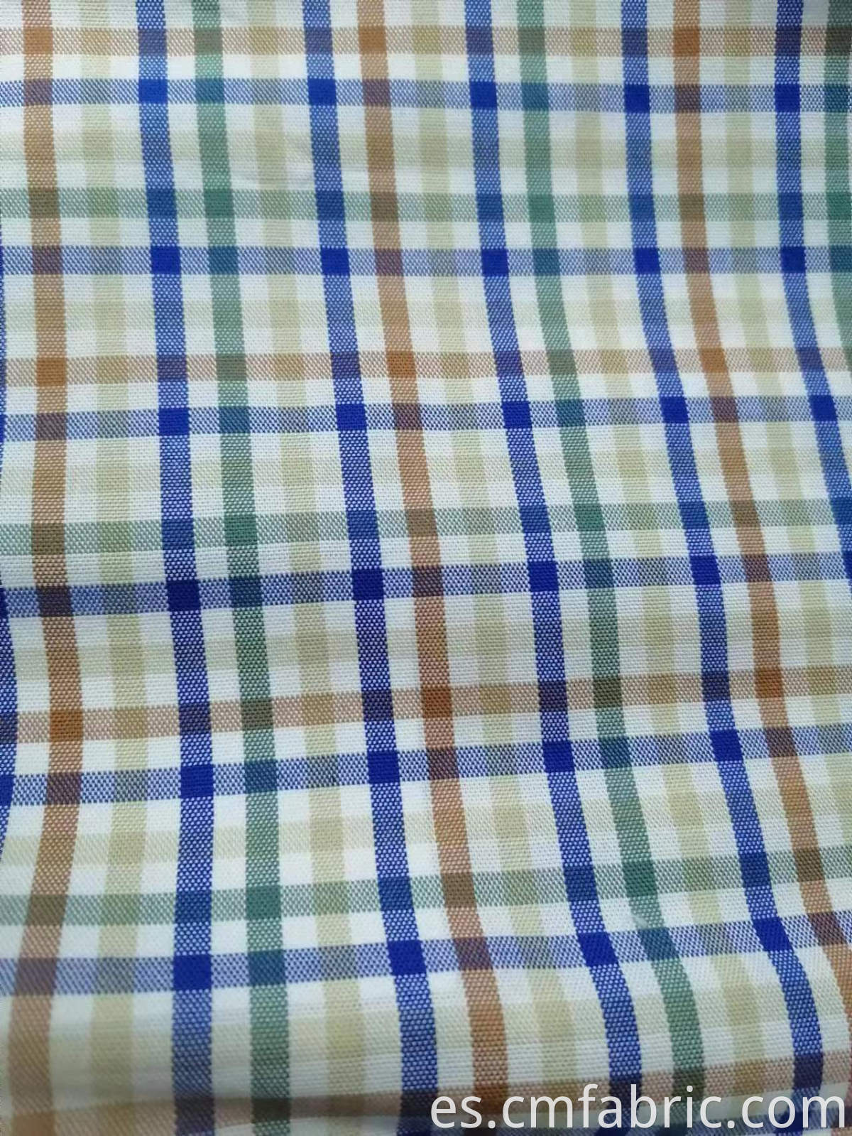 WOVEN 100% Cotton yarn dyd man shirt fabric 2